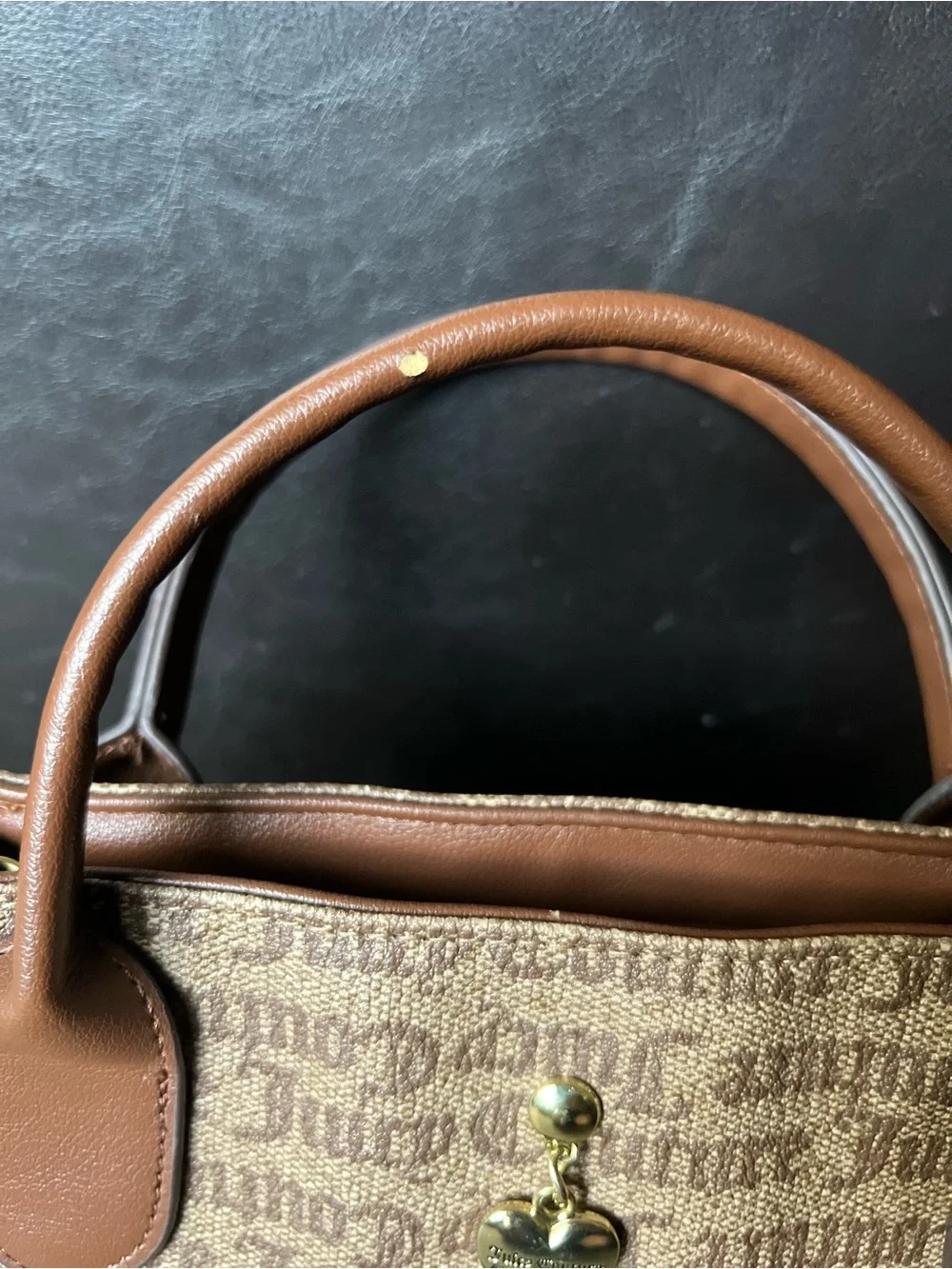 Juicy Couture Logo Purse with Credit Card Wallet